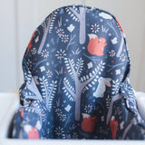 Funda para cojín de trona IKEA Antilop Woodland Marino - Lavable