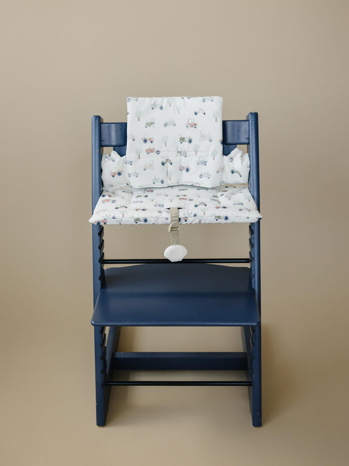 Cojín de tractores pequeños para la trona Stokke Tripp Trapp - Funda lavable - Accesorios para tronas de bebé