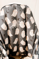 Pumpkin Gingham IKEA Antilop Highchair Cushion Cover – Wipeable