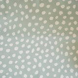 Funda de cojín para trona IKEA Antilop con estampado de puntos verdes