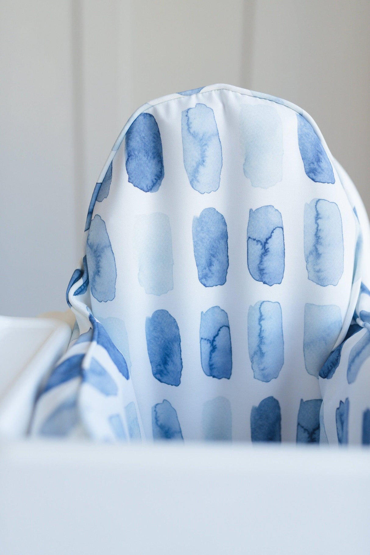 Funda de cojín para IKEA Antilop, acuarela azul