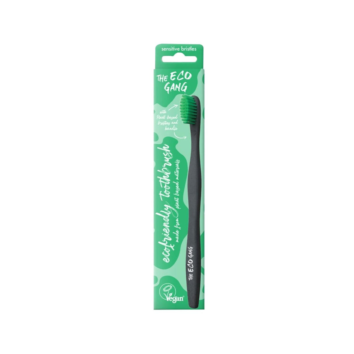 The Eco Gang Vegan Ultra Soft Toothbrush - Eco-Friendly Oral Care for Sensitive Teeth