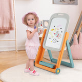 Set de caballete de arte ajustable en altura para niños con silla
