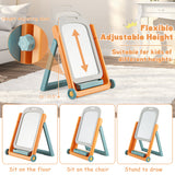 Set de caballete de arte ajustable en altura para niños con silla