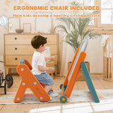 Set de caballete de arte ajustable en altura para niños con silla