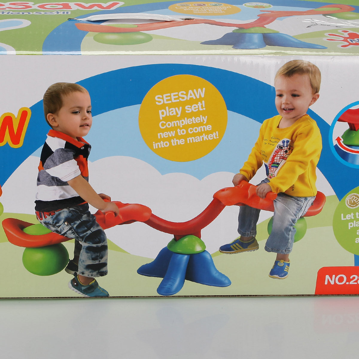Balancín infantil giratorio de 360 grados