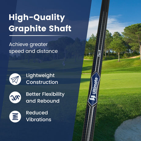 Palo de golf Driver individual de 10,5° para hombre 460CC