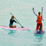 Tabla de paddle surf inflable (iSUP) y accesorios con 3 quillas y mochila