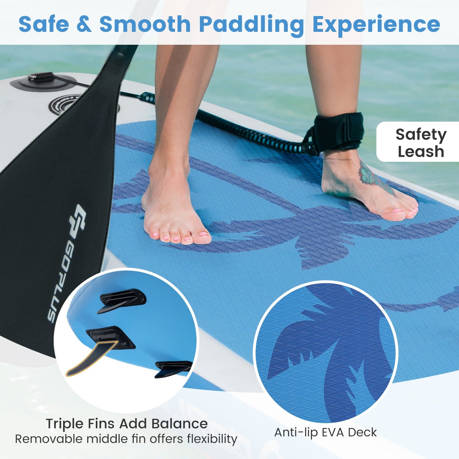 Tabla de paddle surf hinchable con accesorios SUP de primera calidad