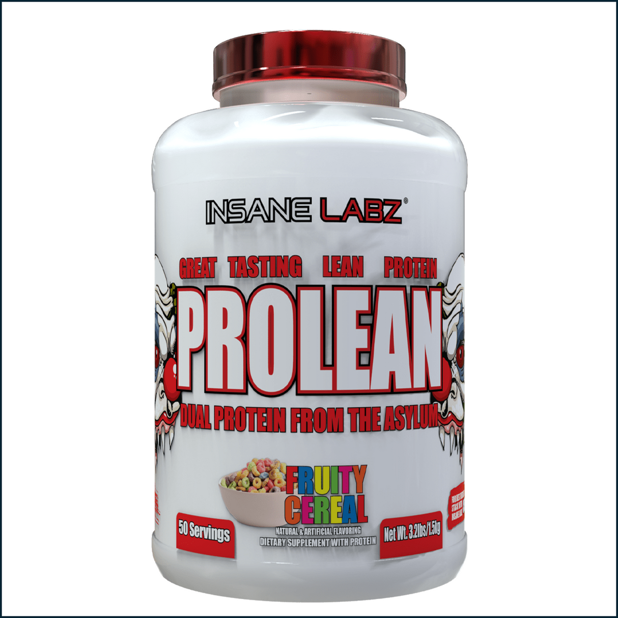 Insane Labz ProLean Proteína Dual, 50 porciones