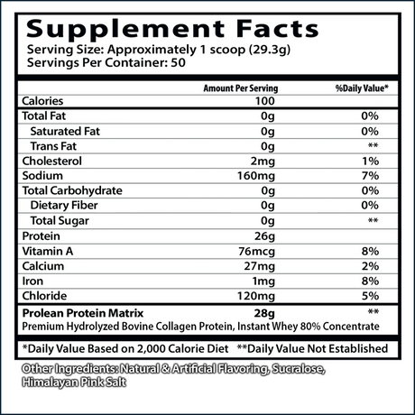 Insane Labz ProLean Proteína Dual, 50 porciones