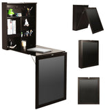 Mesa plegable de pared con pizarra