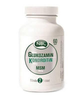 Nbl Glucosamine Chondroitin MSM Joint Health Supplement - 60 Tablets for Joint Support and Mobility