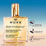 Nuxe Huile Prodigieuse Multi-purpose Dry Care Oil for Skin & Hair - 3.38 fl oz, Natural & Paraben-Free