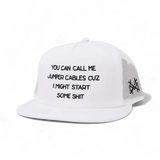 Jumper Cables Snapback Hat