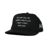 Jumper Cables Snapback Hat