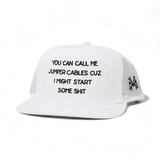 Jumper Cables Snapback Hat
