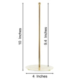 Ornate Gold Metal Rod Tree Topper Stand Display Stand 10 Inches (Taiwan)