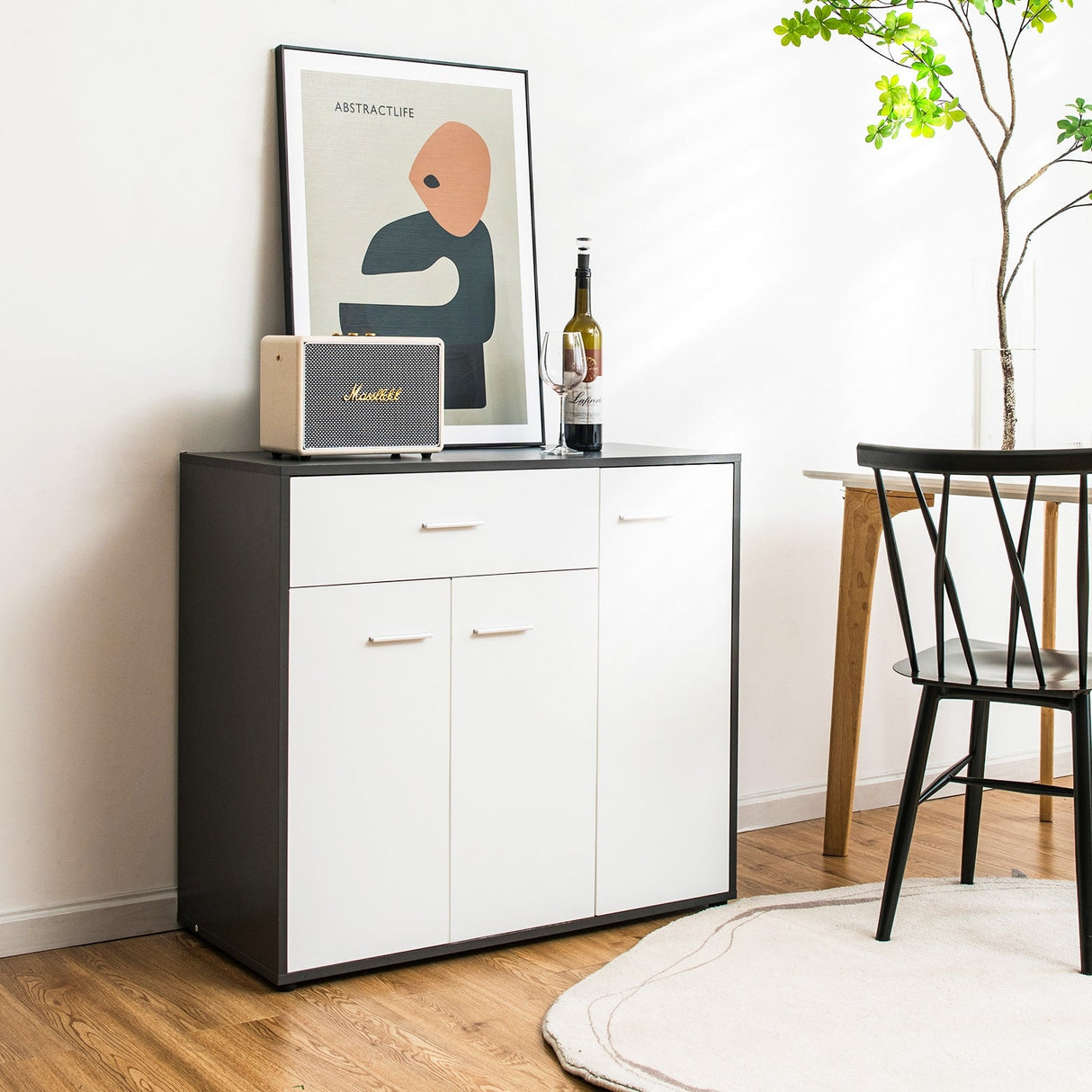 Aparador Buffet con Amplia Superficie de Mesa