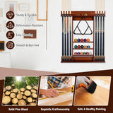Wall-mounted Billiards Pool Cue Rack Only
