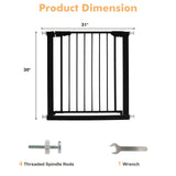 30-32.5 Inch Wide Safety Gate with 30 Inch Scientific Height