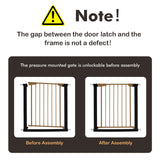 30-32.5 Inch Wide Safety Gate with 30 Inch Scientific Height