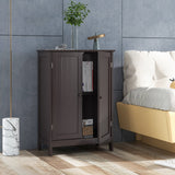 Mueble Armario de Doble Puerta para Suelo de Baño