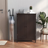Mueble Armario de Doble Puerta para Suelo de Baño