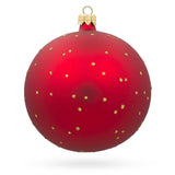 Santa Filling Stockings by a Cozy Fireplace Glass Ball Christmas Ornament 4 Inches