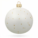 Shimmering Rudolf the Red-Nosed Reindeer Glass Ball Christmas Ornament 3.25 Inches