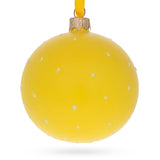 Cheeky Wink and Kiss Facial Expressions Glass Ball Christmas Ornament 3.25 Inches