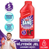 Cillit Bang Drain Cleaner Gel - Effective Clogged Drain Solution for Homeowners, Ammonia-Free, 16.91 fl oz