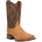 Botas vaqueras de piel de avestruz Dan Post Kershaw para hombre