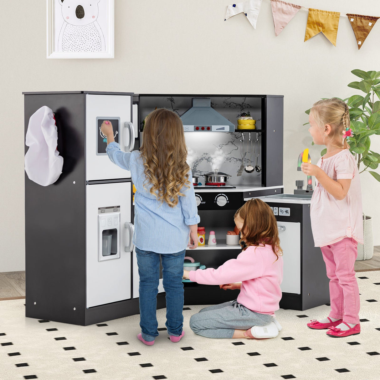 Cocina de juguete Kids Corner con fregadero separado