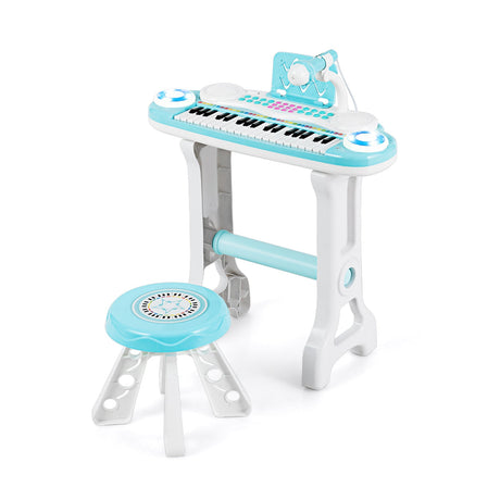 Juego de teclado de piano electrónico de 37 teclas para niños