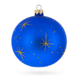 Sacred Holy Family Glass Ball Christmas Ornament 4 Inches