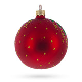 Horse Decorating Tree Glass Ball Christmas Ornament 3.25 Inches