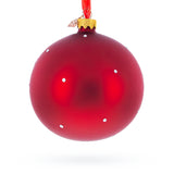 Girl in Stocking Glass Ball Baby's First Christmas Ornament 4 Inches