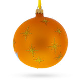 Little Fireman Glass Ball Christmas Ornament 4 Inches