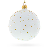 Trumpet and Drum Music Instruments Glass Ball Christmas Ornament 4 Inches