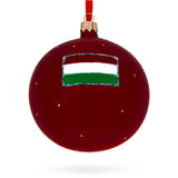 The Szechenyi Chain Bridge, Budapest, Hungary Glass Ball Christmas Ornament 4 Inches