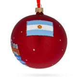 Puerto Madero, Buenos Aires, Argentina Glass Ball Christmas Ornament 4 Inches