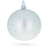 1890 'Branches with Almond Blossom' by Vincent Van Gogh Glass Ball Christmas Ornament 4 Inches