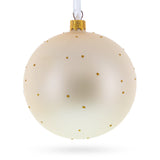 Bear vs. Bull Glass Ball Christmas Ornament 4 Inches