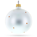 Turkey and Veggies Glass Ball Christmas Ornament 3.25 Inches
