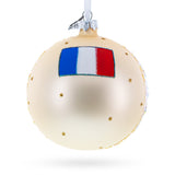 Mont Saint-Michel, Normandy, France Glass Ball Christmas Ornament 4 Inches