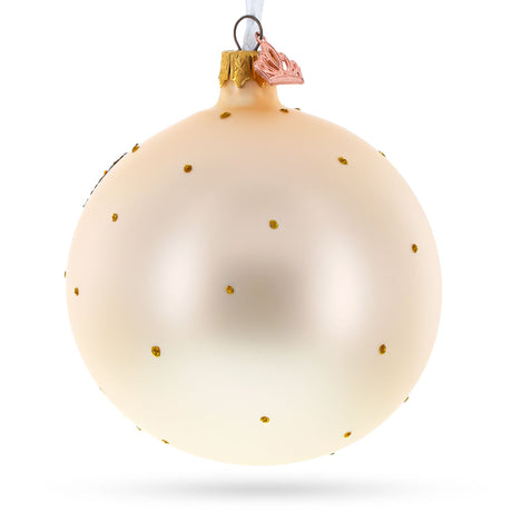 1883 Pierre-Auguste Renoir "Landscape on the Coast, near Menton" Glass Ball Christmas Ornament 4 Inches