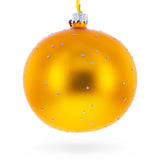 Night Walk Painting Glass Ball Christmas Ornament 4 Inches