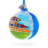 Frank Lloyd Wright's Martin House, Buffalo, New York Glass Ball Christmas Ornament 3.25 Inches