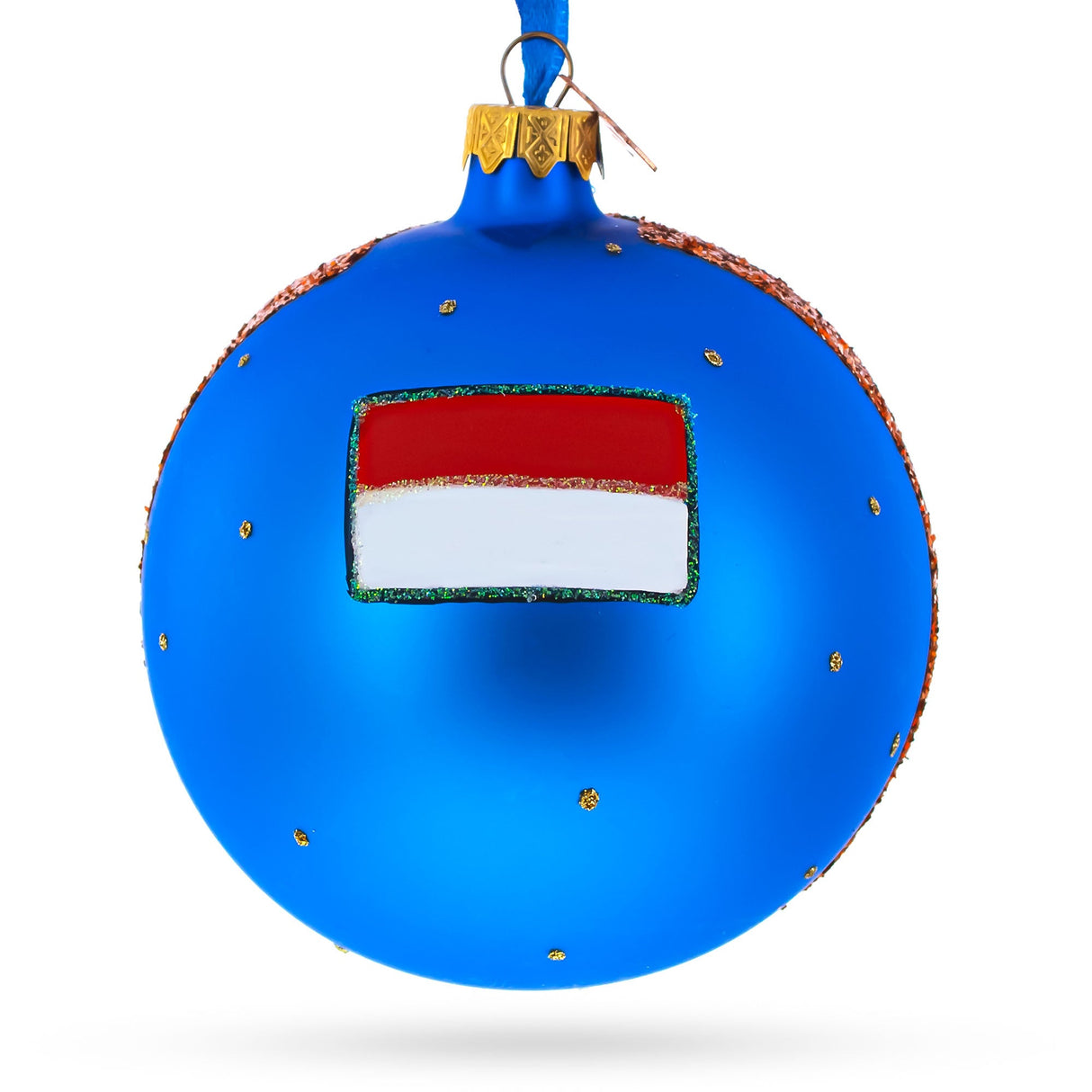 Casino of Monte-Carlo, Monaco Glass Ball Christmas Ornament 4 Inches